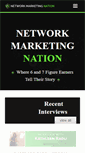 Mobile Screenshot of networkmarketingnation.com